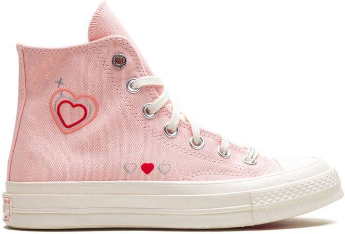 Converse Chuck 70 OX Half Heart sneakers Roze