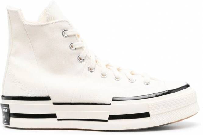 Converse Chuck 70 Plus Egret high-top sneakers Wit