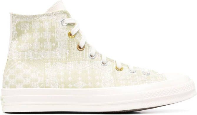 Converse Chuck 70 sneakers met jacquard Beige