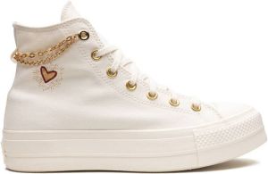 Converse Chuck Taylor sneakers met plateauzool EGRET THRIFTSHOP YELLOW