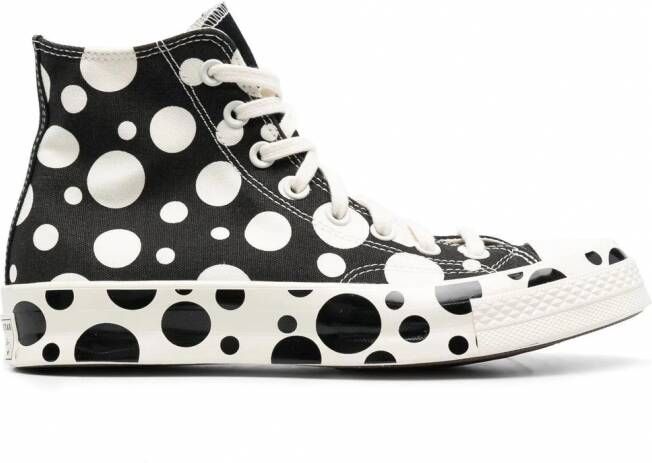 Converse Chuck Taylor sneakers met stippen Zwart