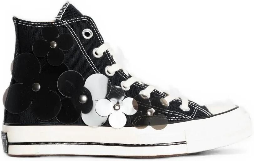 Converse Chuck 70 3-D Flourish sneakers met bloemapplicatie Zwart
