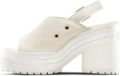 Converse Chuck 70 De Luxe slingback sandalen met plateauzool Beige - Beige