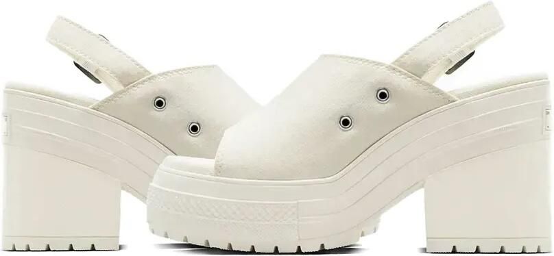 Converse Chuck 70 De Luxe slingback sandalen Wit - Foto 5