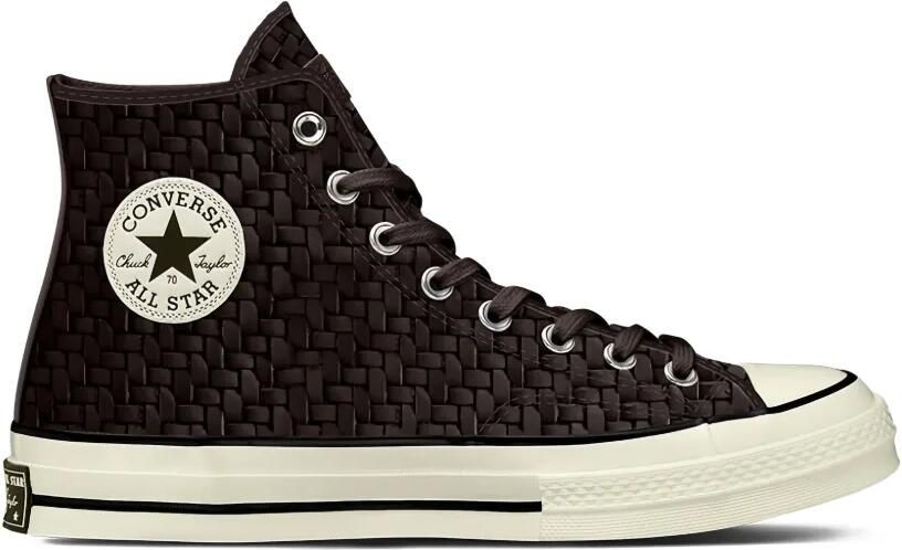 Converse Chuck 70 geweven high-top sneakers Bruin