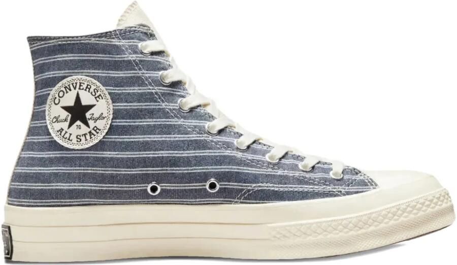 Converse Chuck 70 Hi "Multi-Color Retro Stripes" sneakers Blauw