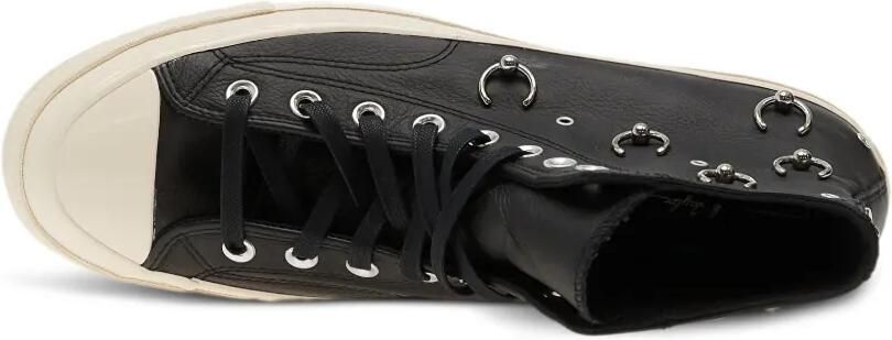 Converse Chuck 70 Hi sneakers met ringlets Zwart - Foto 4