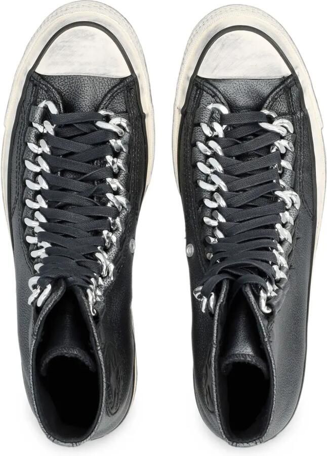 Converse Chuck 70 Industrial Glam high-top sneakers verfraaid met ketting Zwart - Foto 2