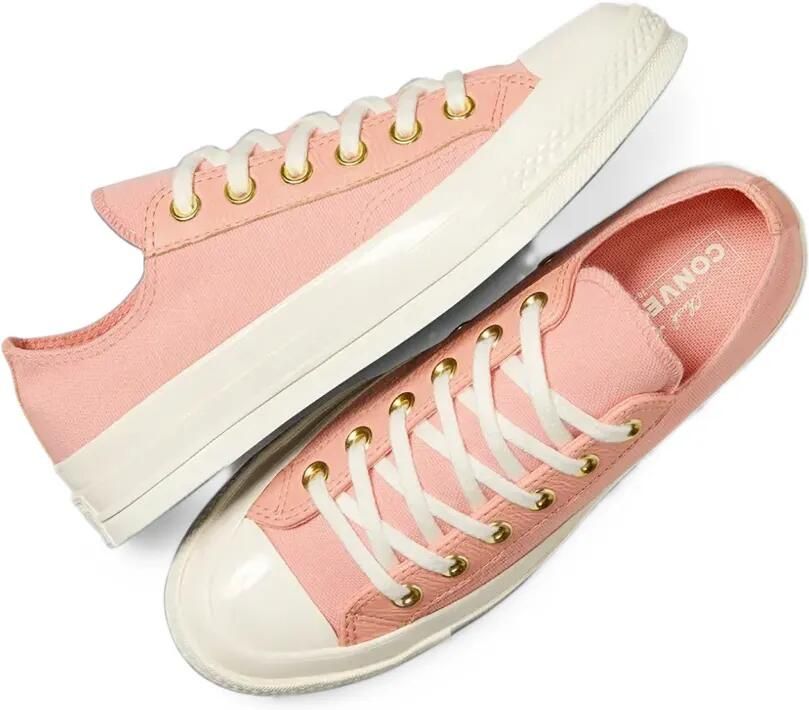 Converse Chuck Taylor All Star Lift Double Stack sneakers met plateauzool Beige - Foto 9
