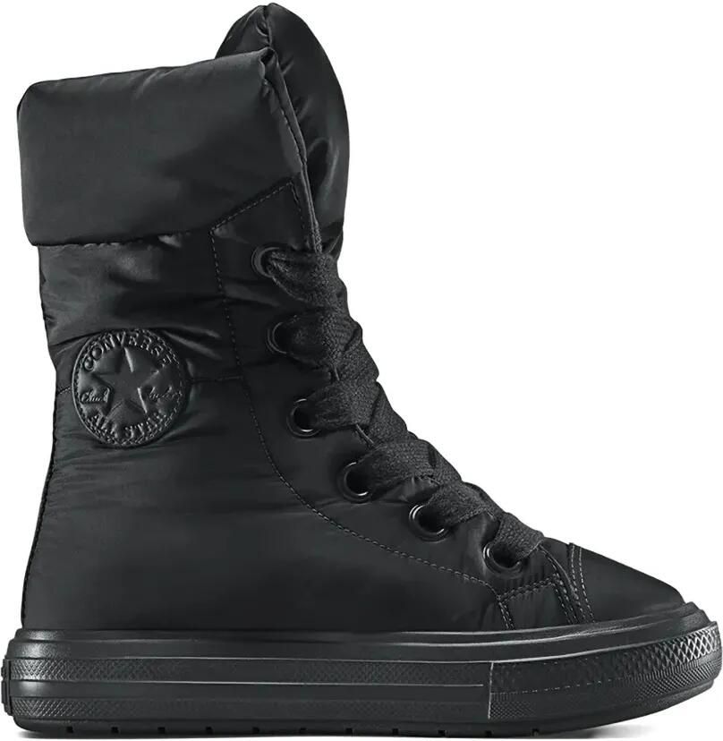 Converse Chuck Taylor All Star Ele ts gewatteerde veterlaarzen Zwart