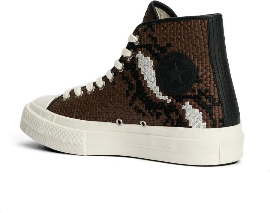 Converse Chuck Taylor All Star geweven leren sneakers Bruin