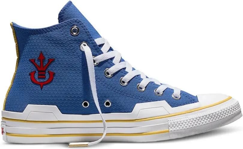 Converse Chuck Taylor All Star Hi Dragon Ball Z Vegeta sneakers Blauw