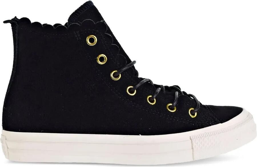 Converse Chuck Taylor All Star Hi Colorblock "Enamel Red Black White" sneakers Rood