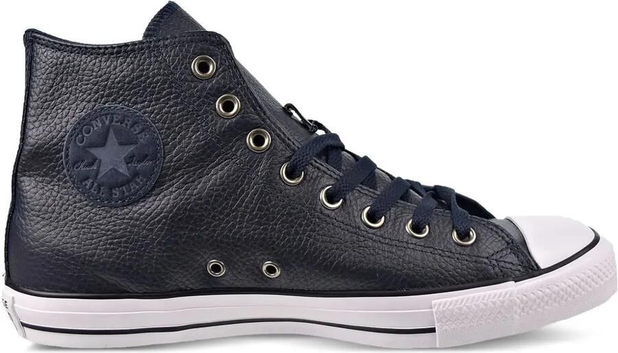 Converse Chuck Taylor All Star Hi "Leather Dark Obsidian Blue White Black" sneakers Blauw