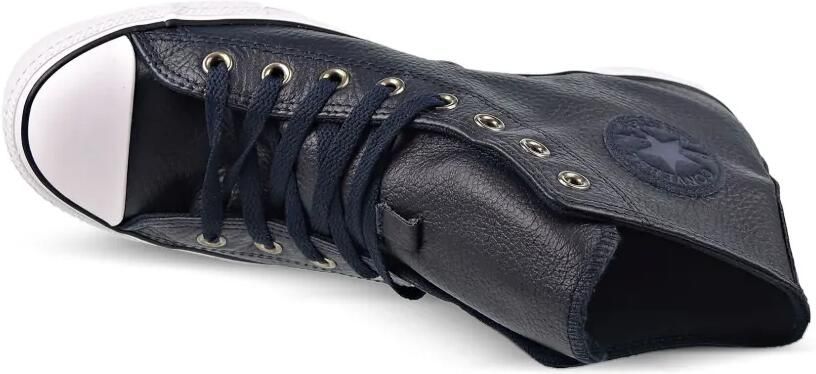 Converse Chuck Taylor All Star Hi "Leather Dark Obsidian Blue White Black" sneakers Blauw - Foto 2