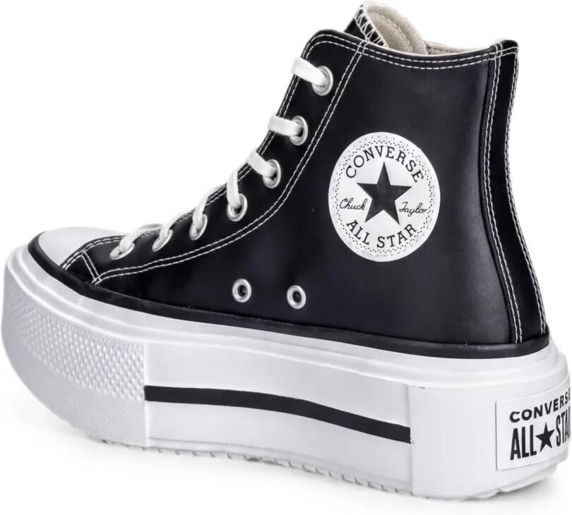Converse Chuck Taylor All Star Lift Double Stack high-top sneakers Zwart - Foto 2