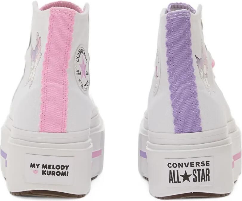 Converse Chuck Taylor All Star Lift Double Stack sneakers Wit - Foto 2