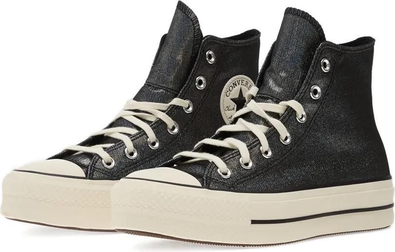 Converse Chuck Taylor All Star Lift high-top sneakers met plateauzool Zwart - Foto 3