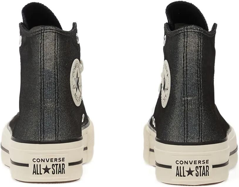 Converse Chuck Taylor All Star Lift high-top sneakers met plateauzool Zwart - Foto 2