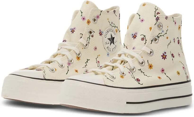Converse Chuck Taylor All Star Lift sneakers met geborduurde bloemen Beige - Foto 4