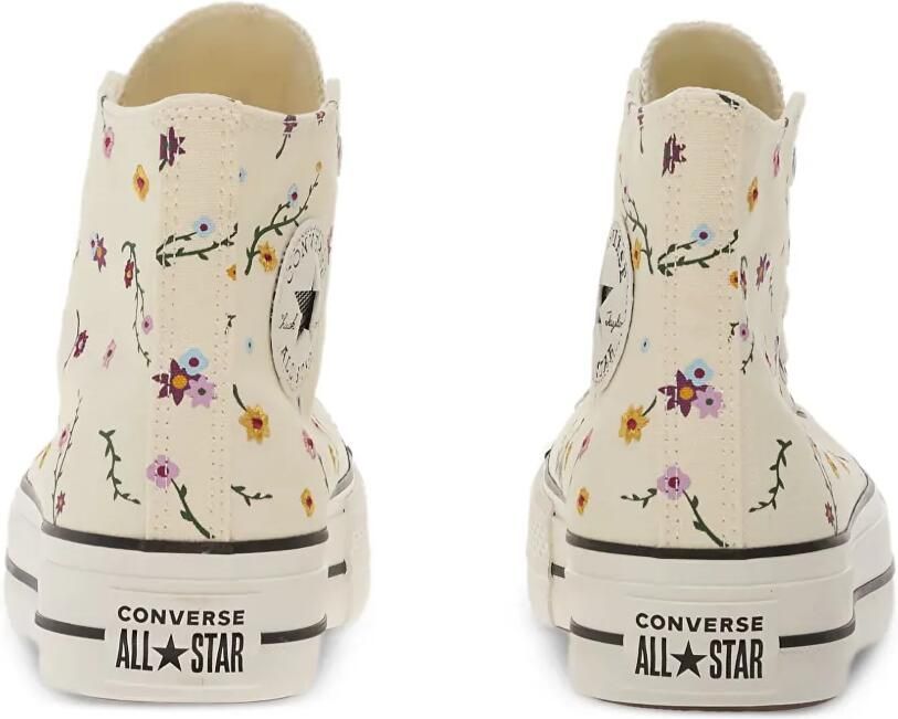 Converse Chuck Taylor All Star Lift sneakers met geborduurde bloemen Beige - Foto 2