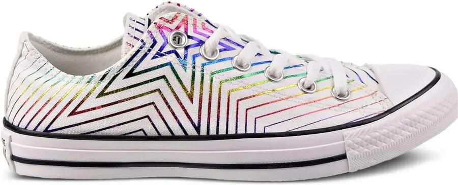 Converse Chuck Taylor All Star Ox "All Of The Stars White Black" sneakers Wit