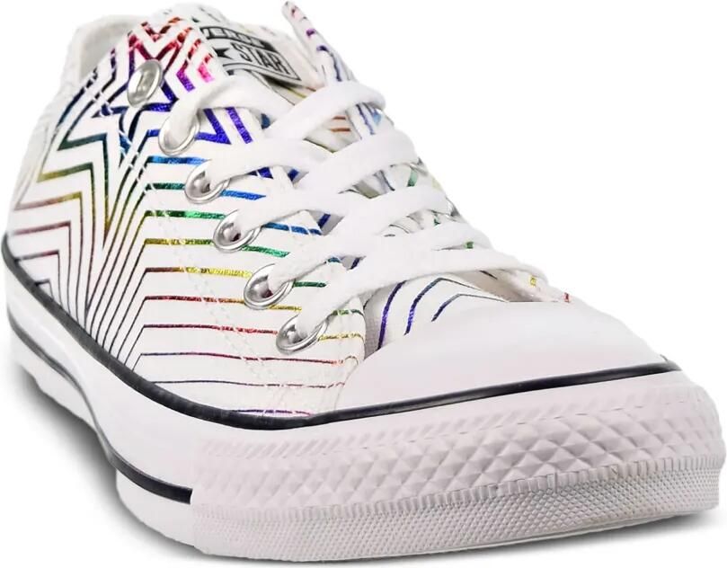 Converse Chuck Taylor All Star Ox "All Of The Stars White Black" sneakers Wit - Foto 2