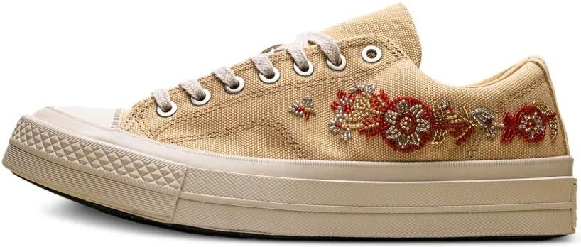 Converse Chuck Taylor All Star sneakers met bloemenkralen Beige - Foto 3
