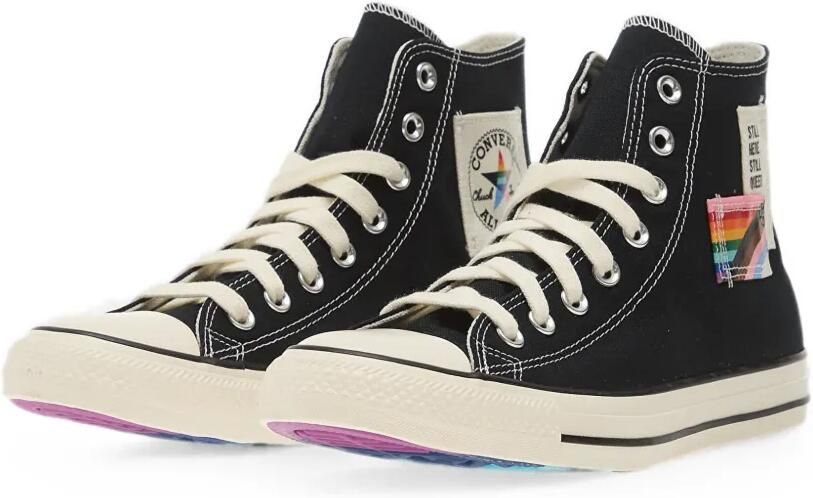 Converse Chuck Taylor All Star sneakers met patch Zwart