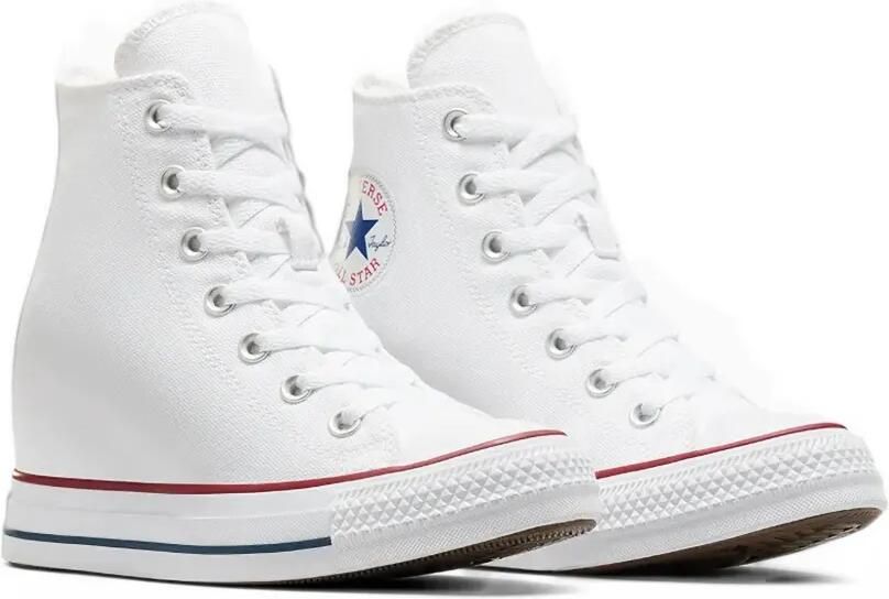 Converse Chuck Taylor All Star wedge plataform sneakers Wit - Foto 4