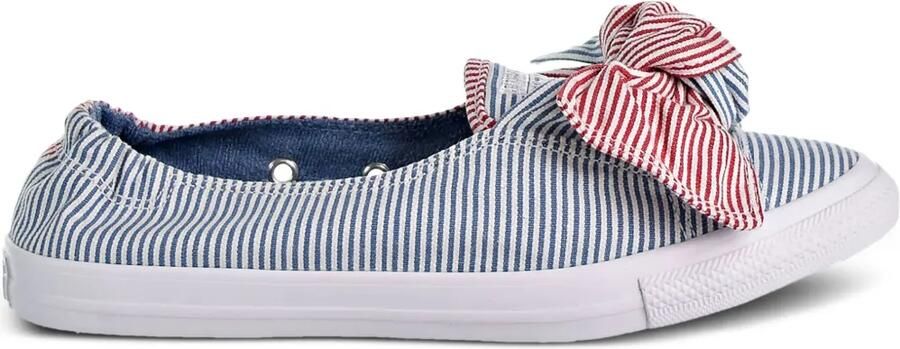 Converse Chuck Taylor All Star "White Gym Red" sneakers Blauw