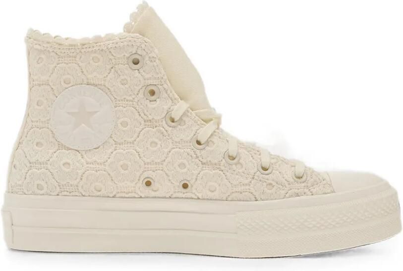 Converse Chuck Taylor gehaakte sneakers Beige