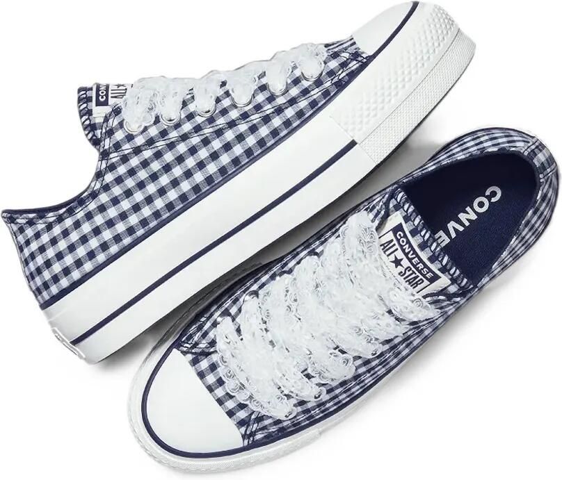 Converse Chuck Taylor All Star Lift Double Stack sneakers met plateauzool Beige - Foto 11