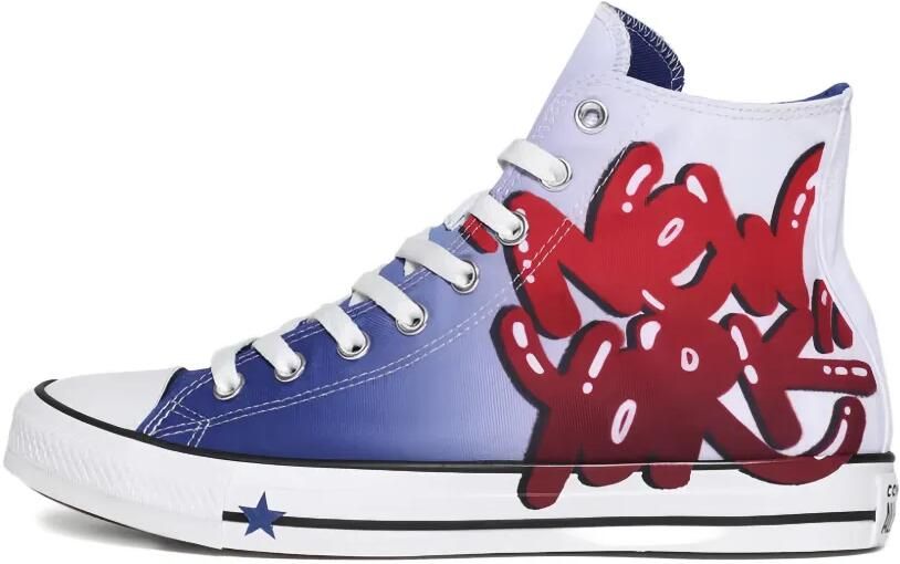 Converse Chuck Taylor New York Graffiti high-top sneakers Blauw - Foto 2