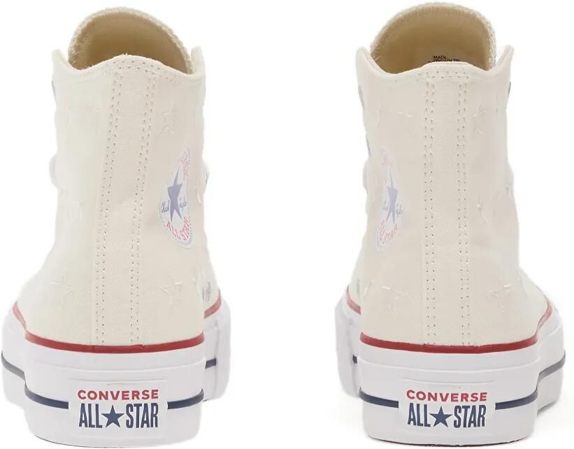 Converse Chuck Taylor sneakers met plateauzool Beige - Foto 2