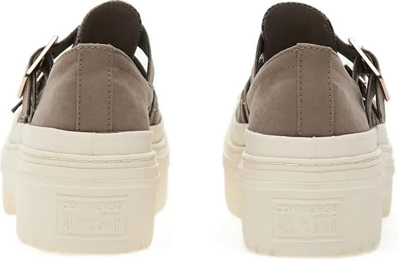 Converse Chuck Taylor sneakers met plateauzool en gesp Bruin