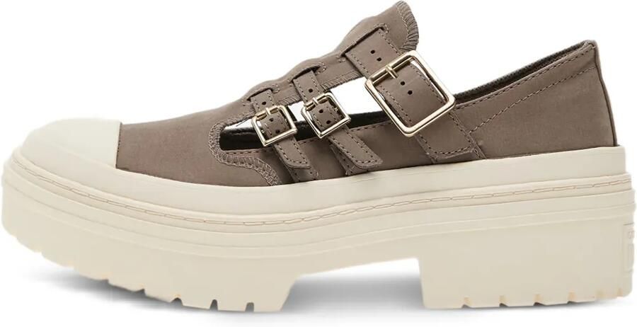 Converse Chuck Taylor sneakers met plateauzool en gesp Bruin - Foto 2