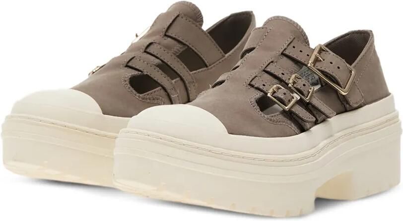 Converse Chuck Taylor sneakers met plateauzool en gesp Bruin - Foto 3