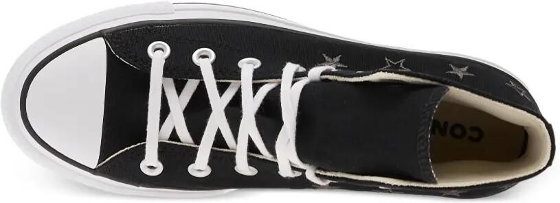 Converse Chuck Taylor sneakers met plateauzool en ster Zwart - Foto 5