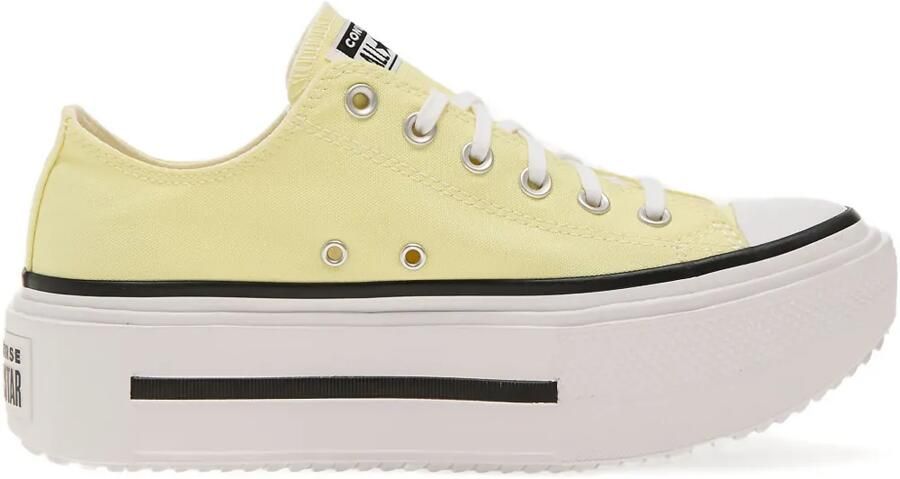 Converse Chuck Taylor sneakers met plateauzool Geel
