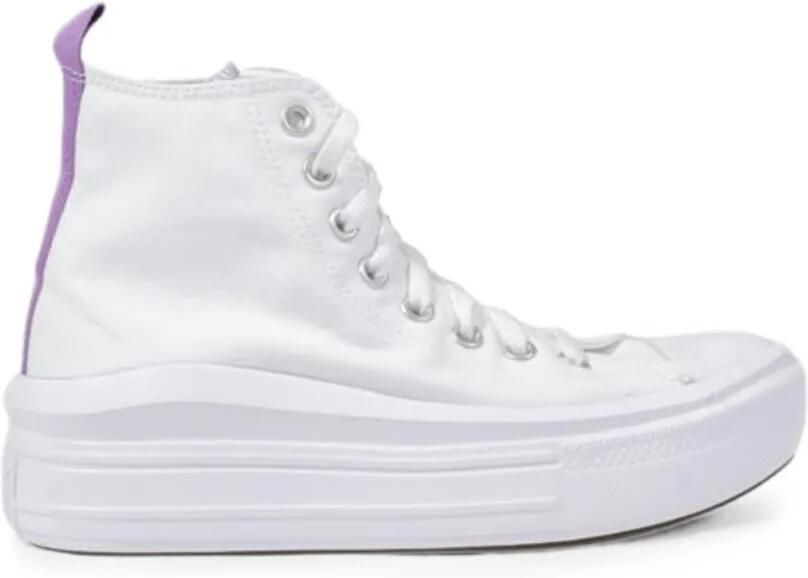 Converse Chuck Taylor sneakers met plateauzool Wit