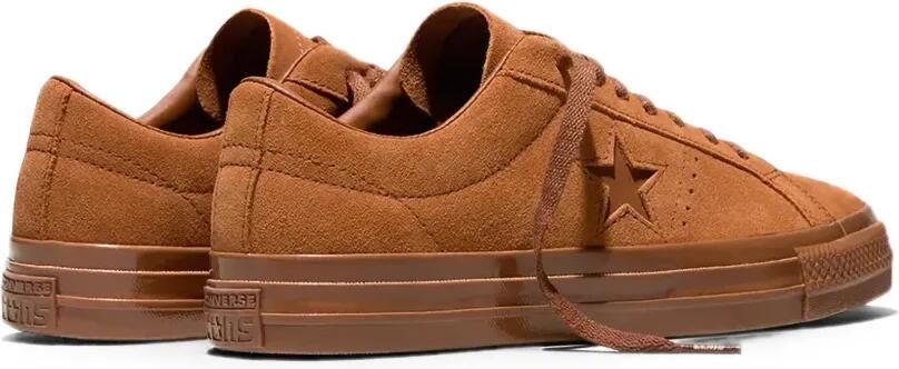 Converse CONS One Star Pro Mono suède sneakers Bruin - Foto 4