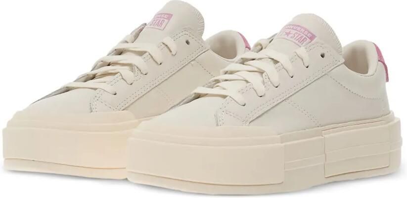 Converse Cruise leren sneakers met plateauzool Beige