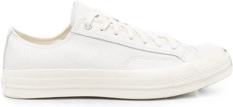 Converse Geperforeerde leren sneakers Wit