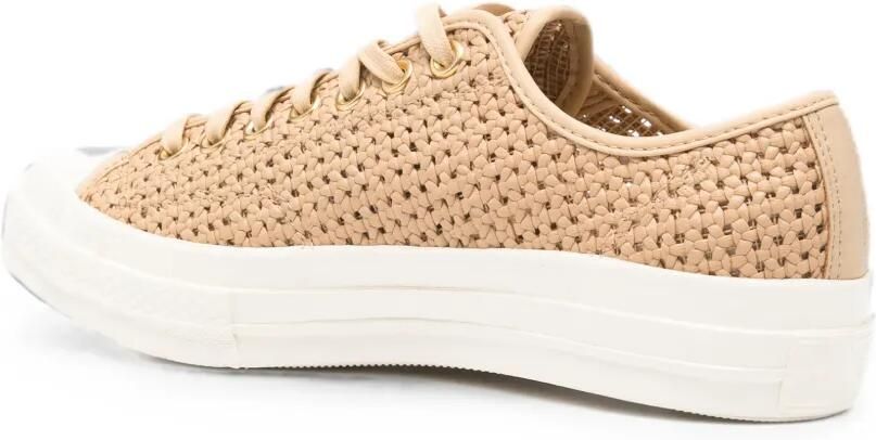 Converse Geperforeerde leren sneakers Wit