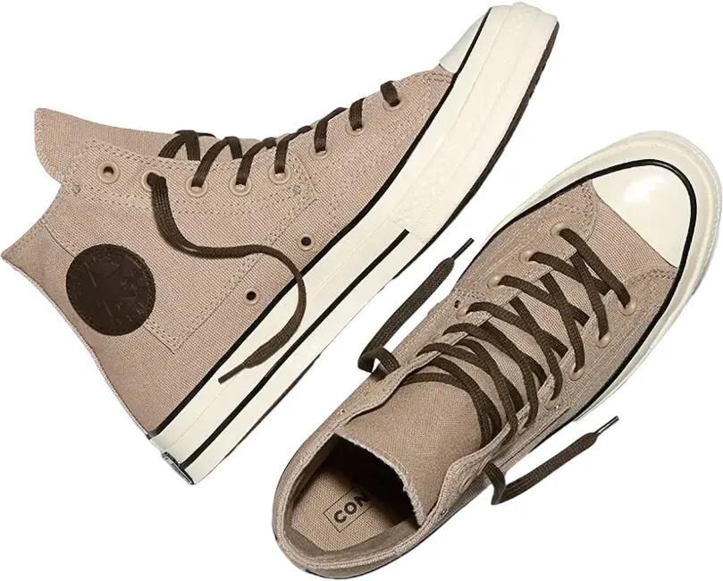 Converse Chuck Taylor All Star sneakers met plateauzool en paisley-borduurwerk Beige - Foto 6