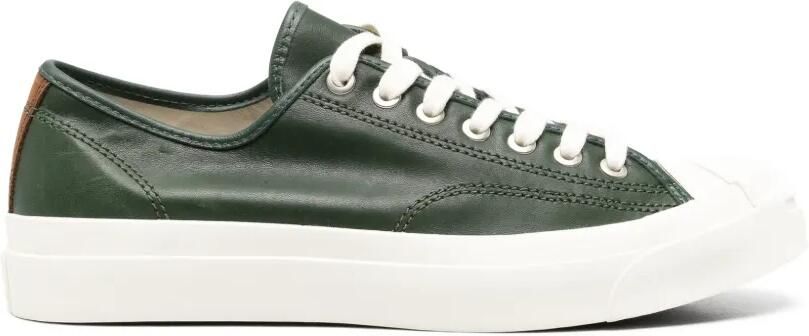 Converse Jack Purcell leren sneakers Groen