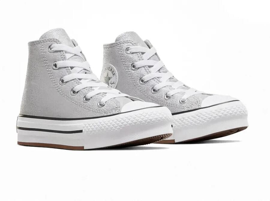 Converse Kids Chuck Taylor All Star EVA Lift Platform Prism Glitter sneakers Grijs