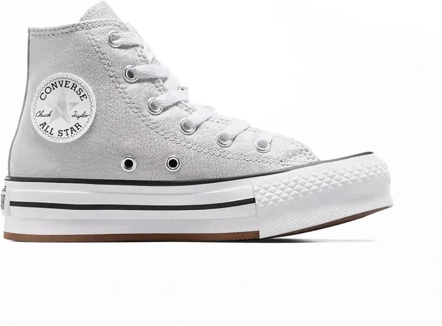 Converse Kids Chuck Taylor All Star EVA Lift Platform Prism Glitter sneakers Grijs - Foto 2