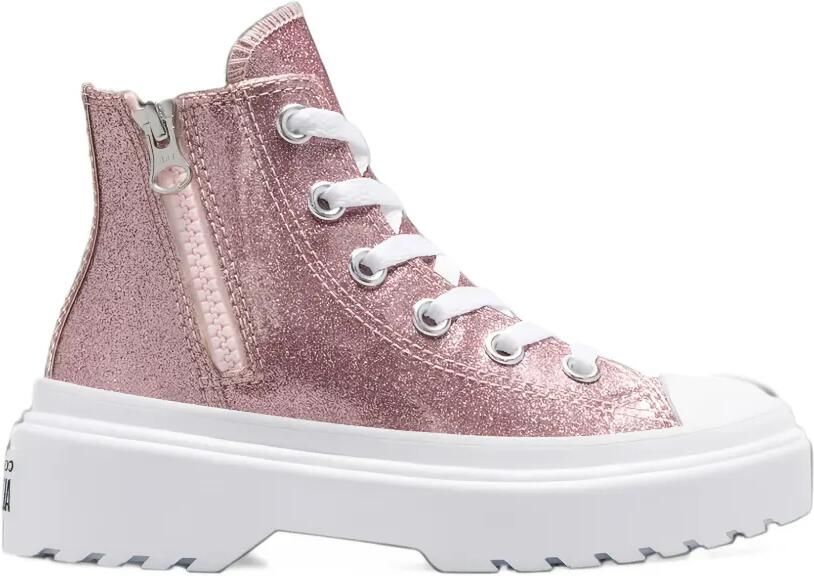Converse Kids Chuck Taylor All Star glitter-effect sneakers Roze